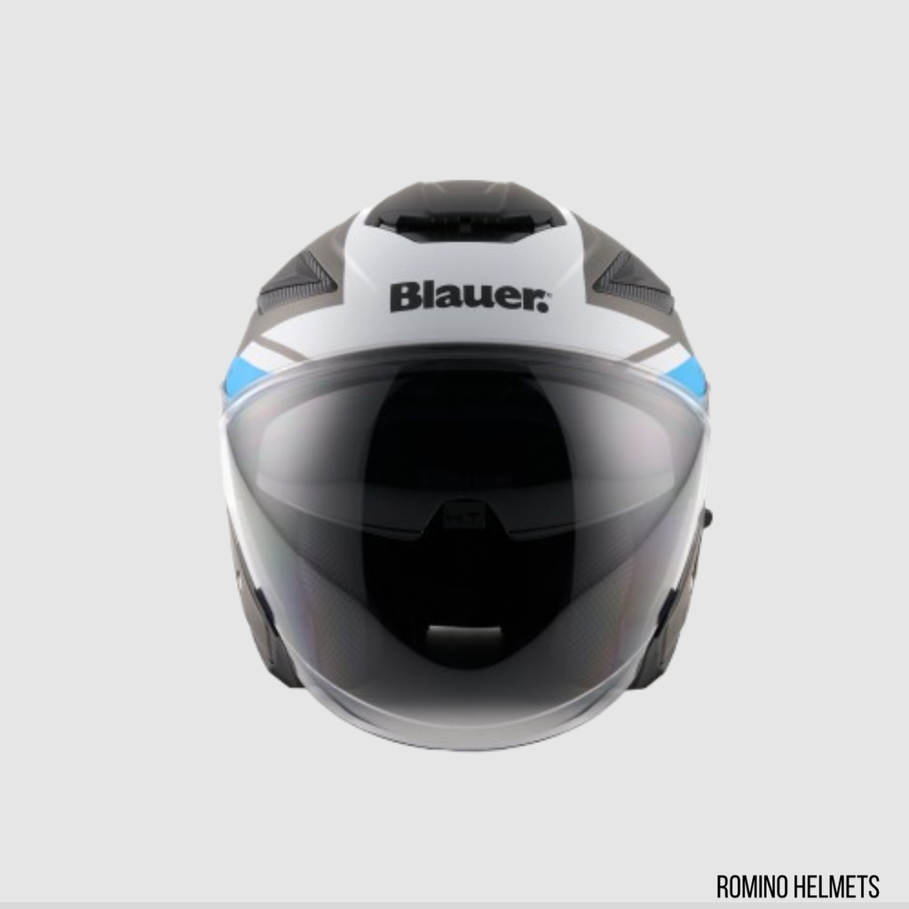 CASCO BLAUER JJ01 TITANIO OPACO