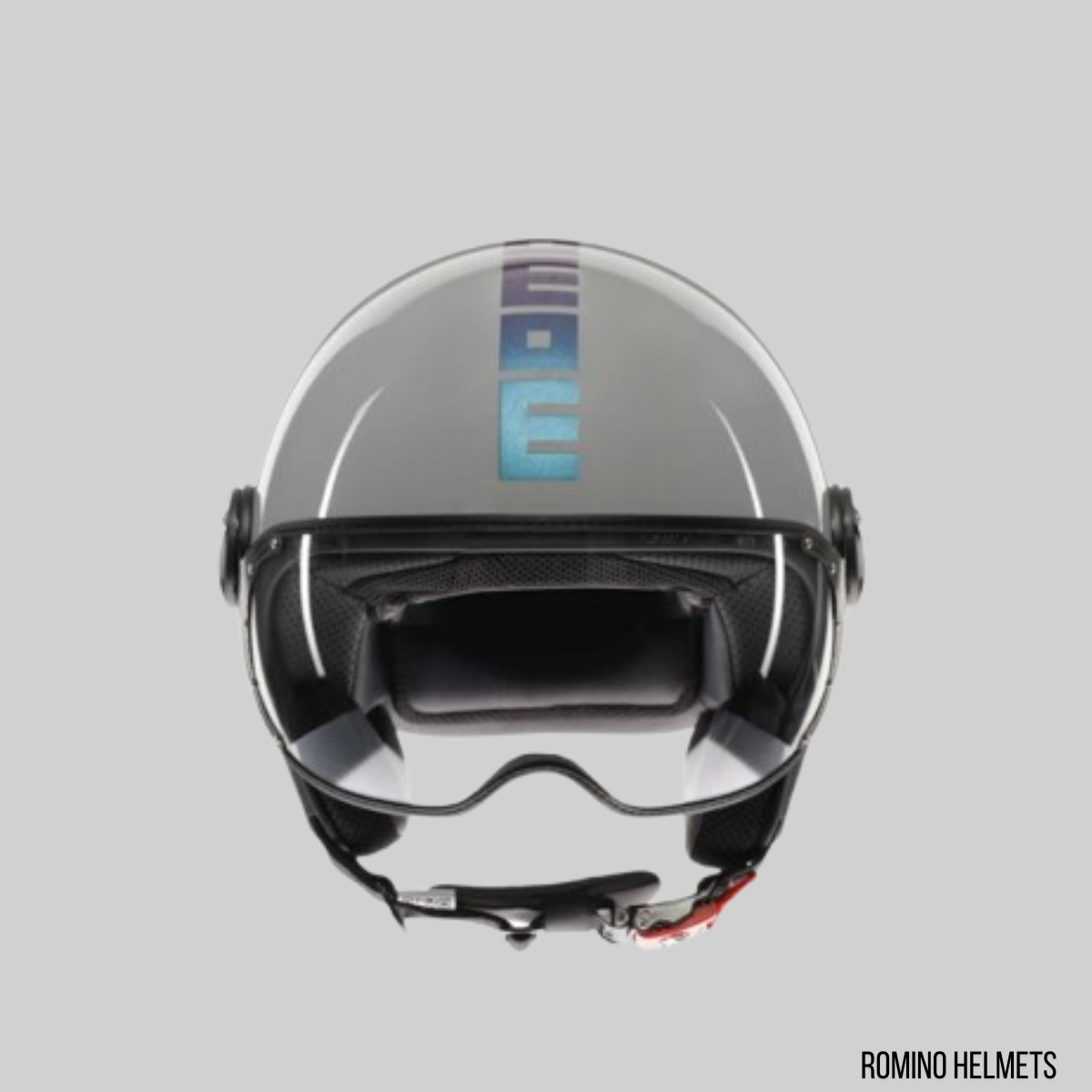 CASCO MOMO DESIGN FGTR CLASSIC FLIP BLU/FUCSIA