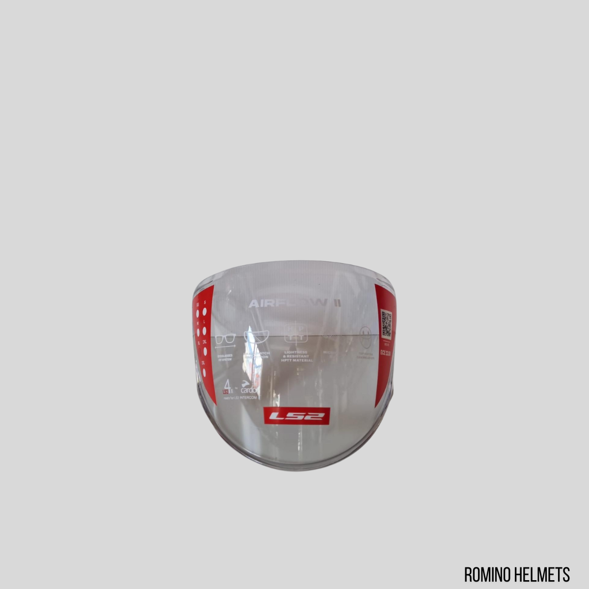 VISIERA TRASPARENTE AIRFLOW II