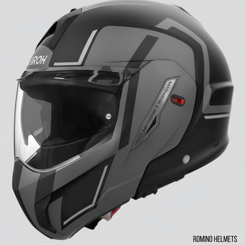 CASCO AIROH MATHISSE II GENIUS GREY MATT