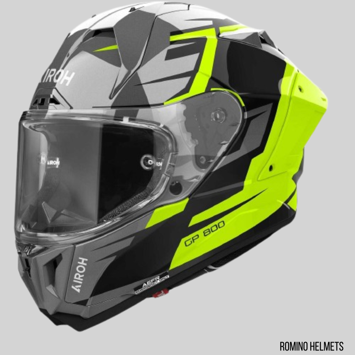 CASCO AIROH GP800 MASTER YELLOW GLOSS