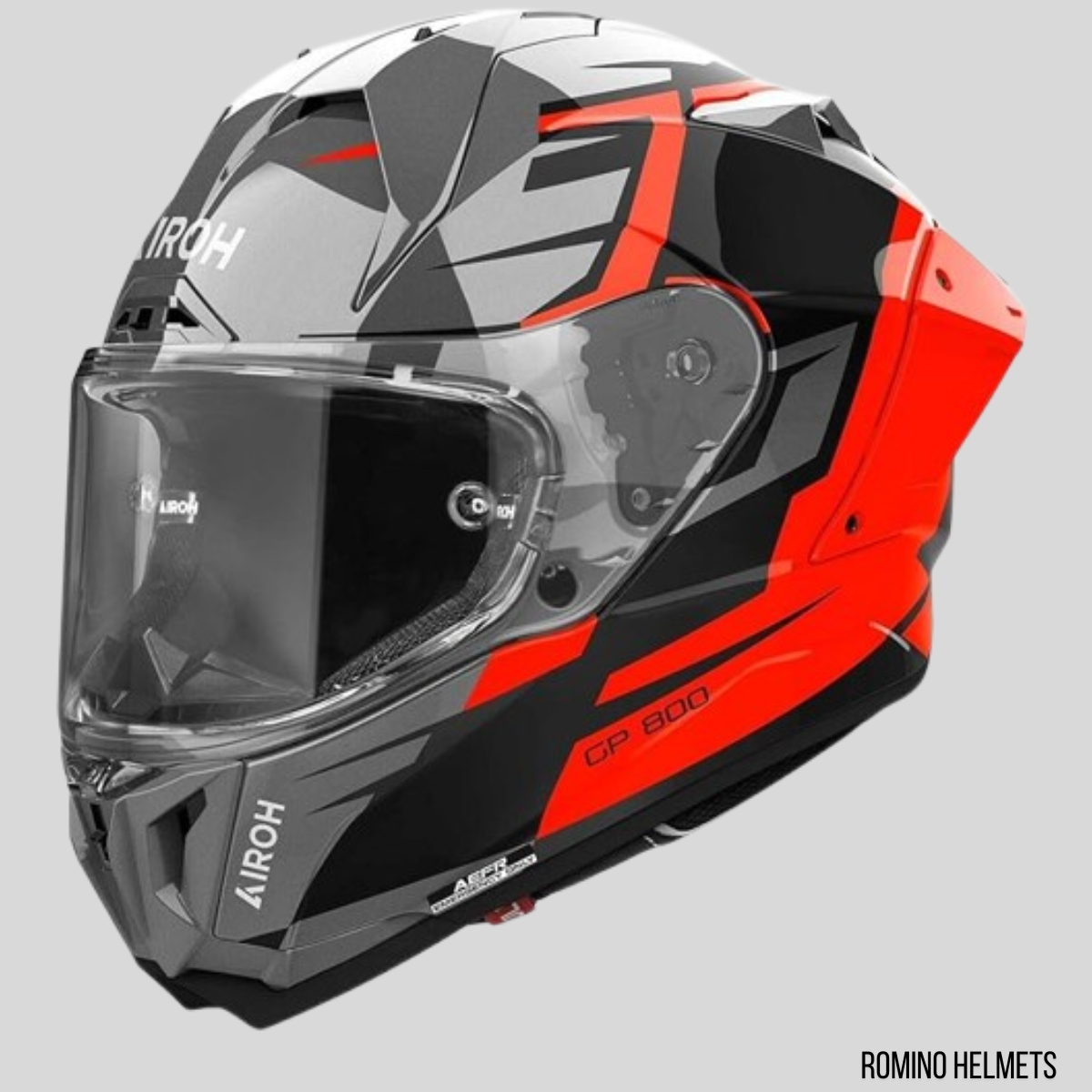 CASCO AIROH GP800 MASTER ORANGE GLOSS