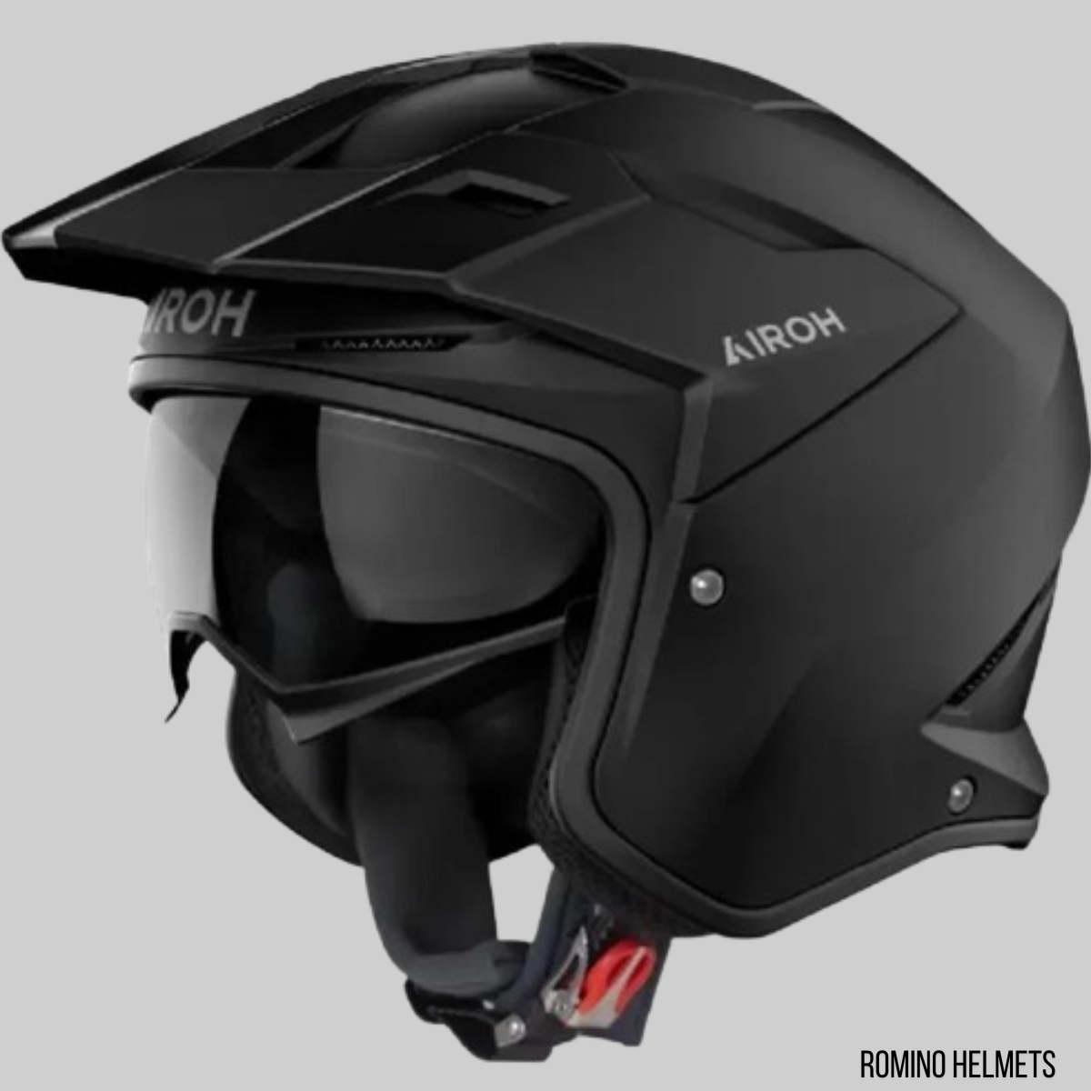 CASCO AIROH KOBAKT COLOR BLACK MATT