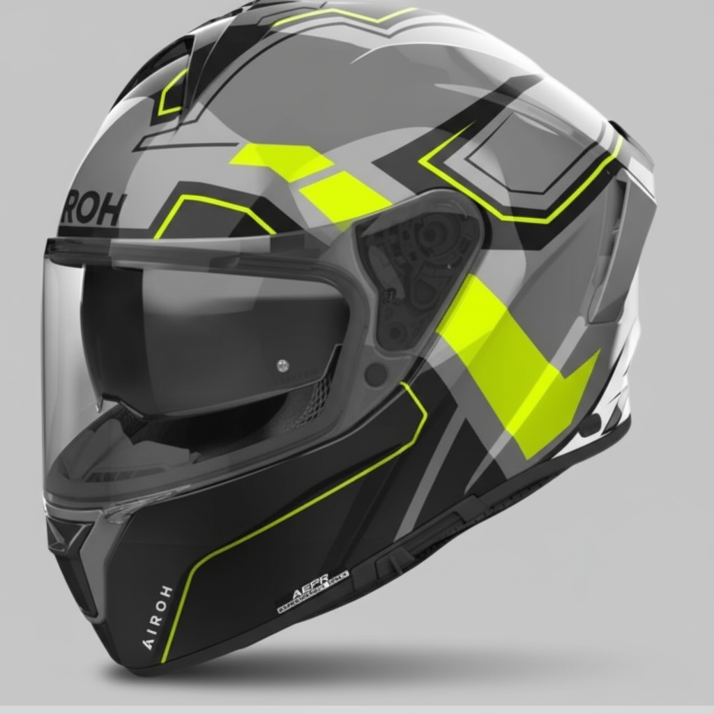 CASCO AIROH SPARK 2 DART YELLOW GLOSS