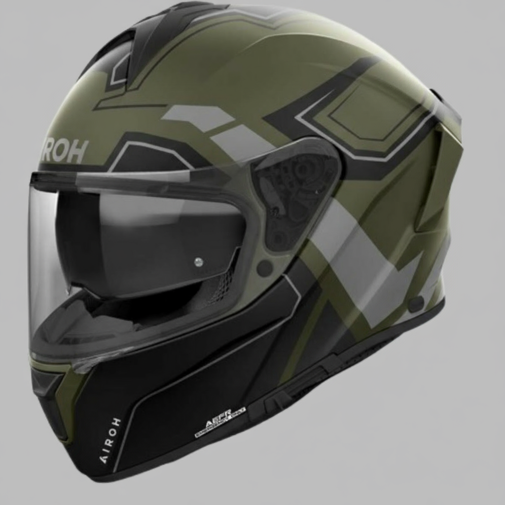 CASCO AIROH SPARK 2 DART MILITARY GREEN MATT