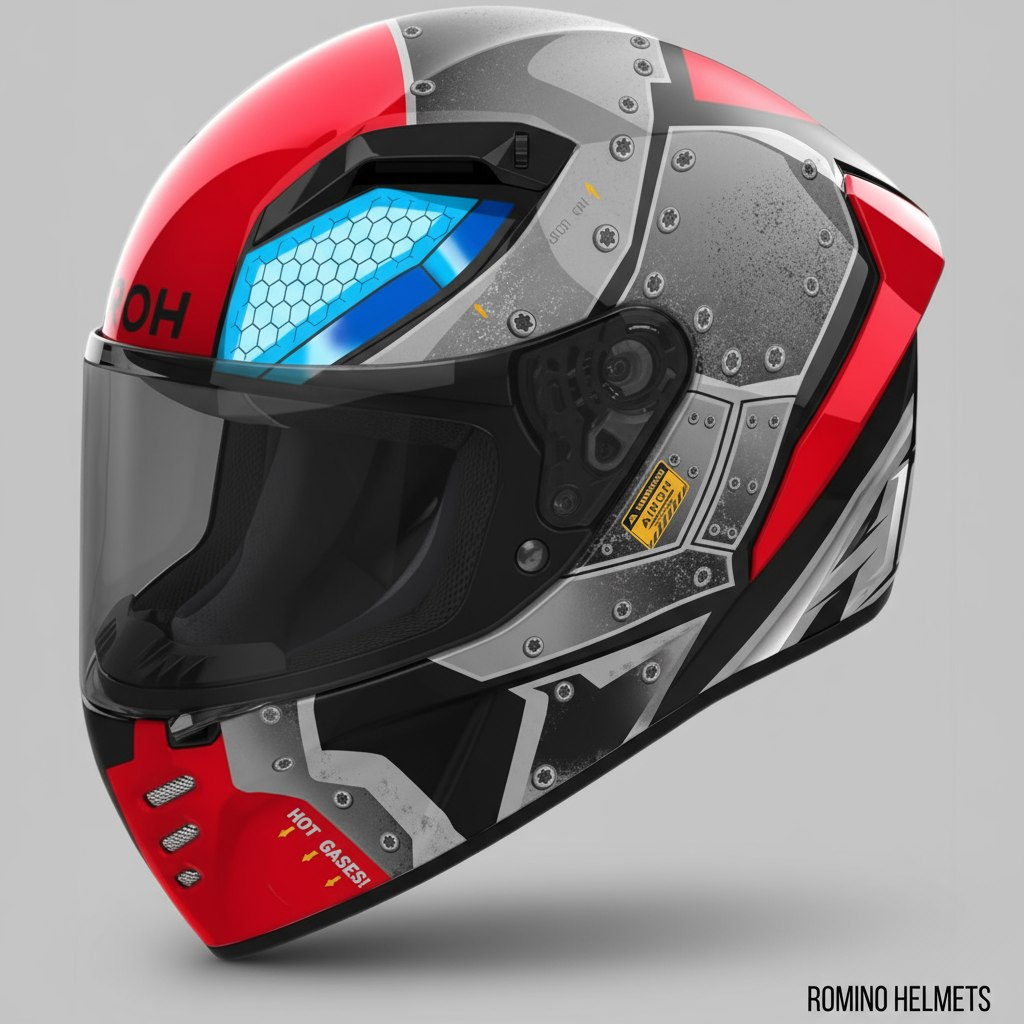 CASCO AIROH CONNOR BOT GLOSS