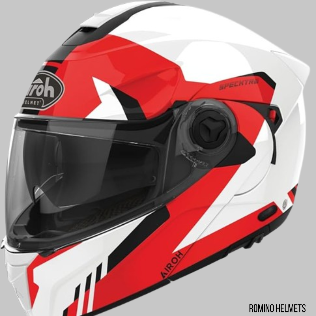 CASCO AIROH SPECKTRE CLEVER RED GLOSS