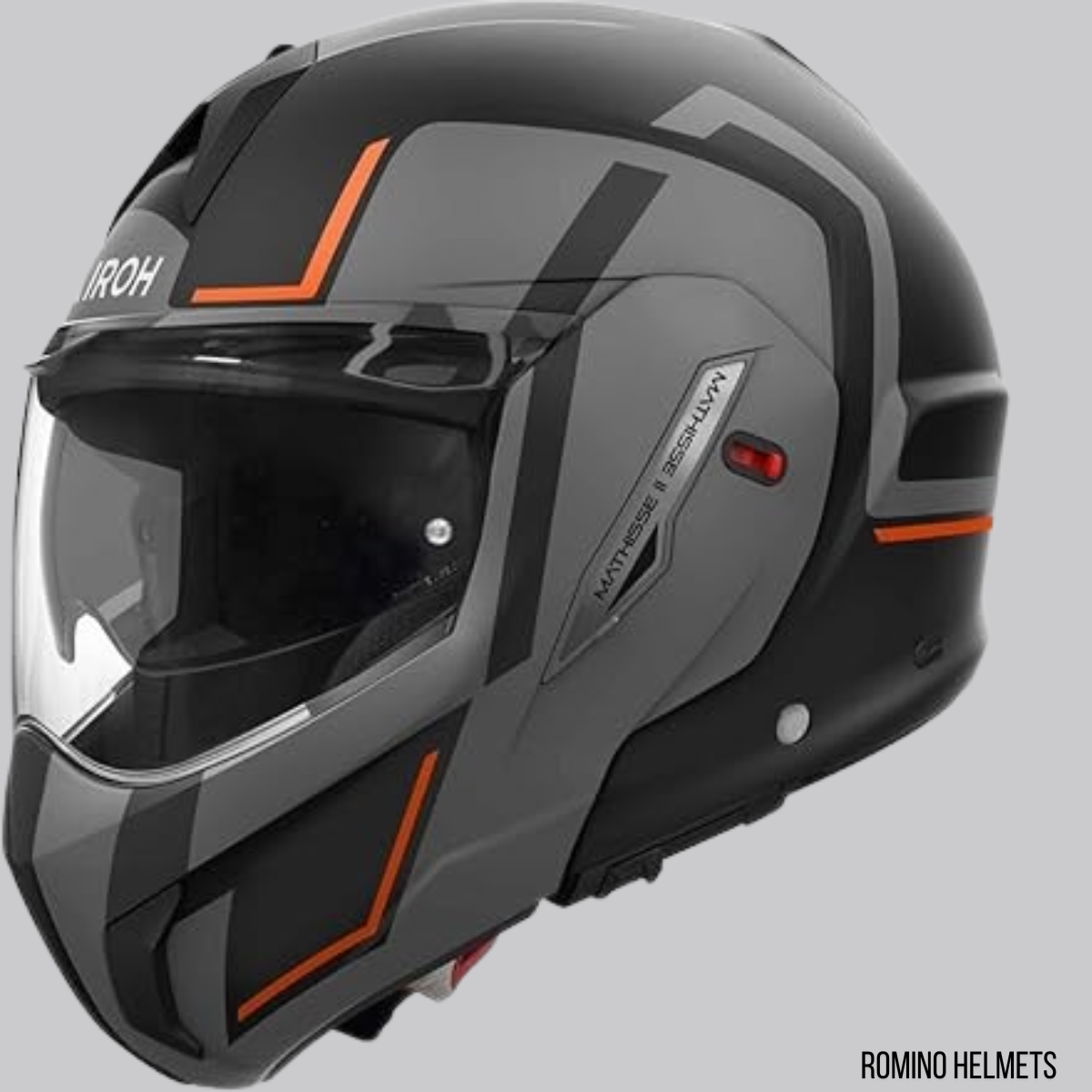 CASCO AIROH  MATHISSE II GENIUS ORANGE MATT