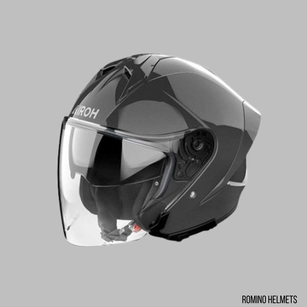 CASCO AIROH H 21 COLOR DARK GREY GLOSS