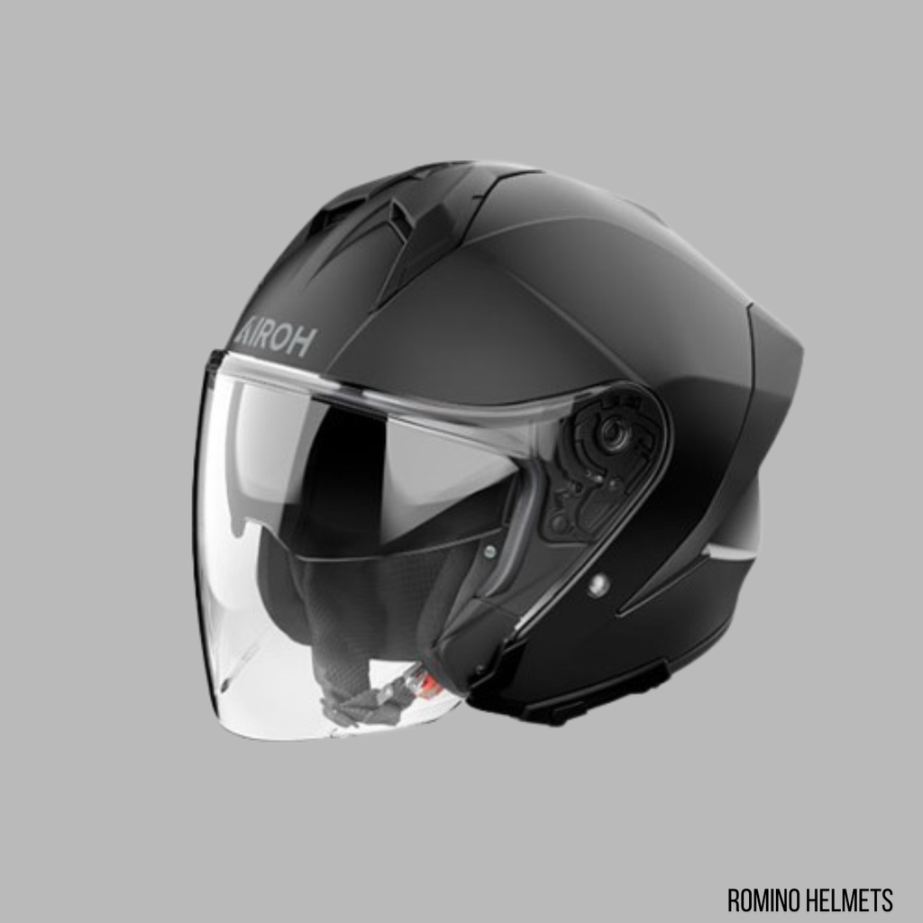 CASCO AIROH H 21 COLOR BLACK MATT