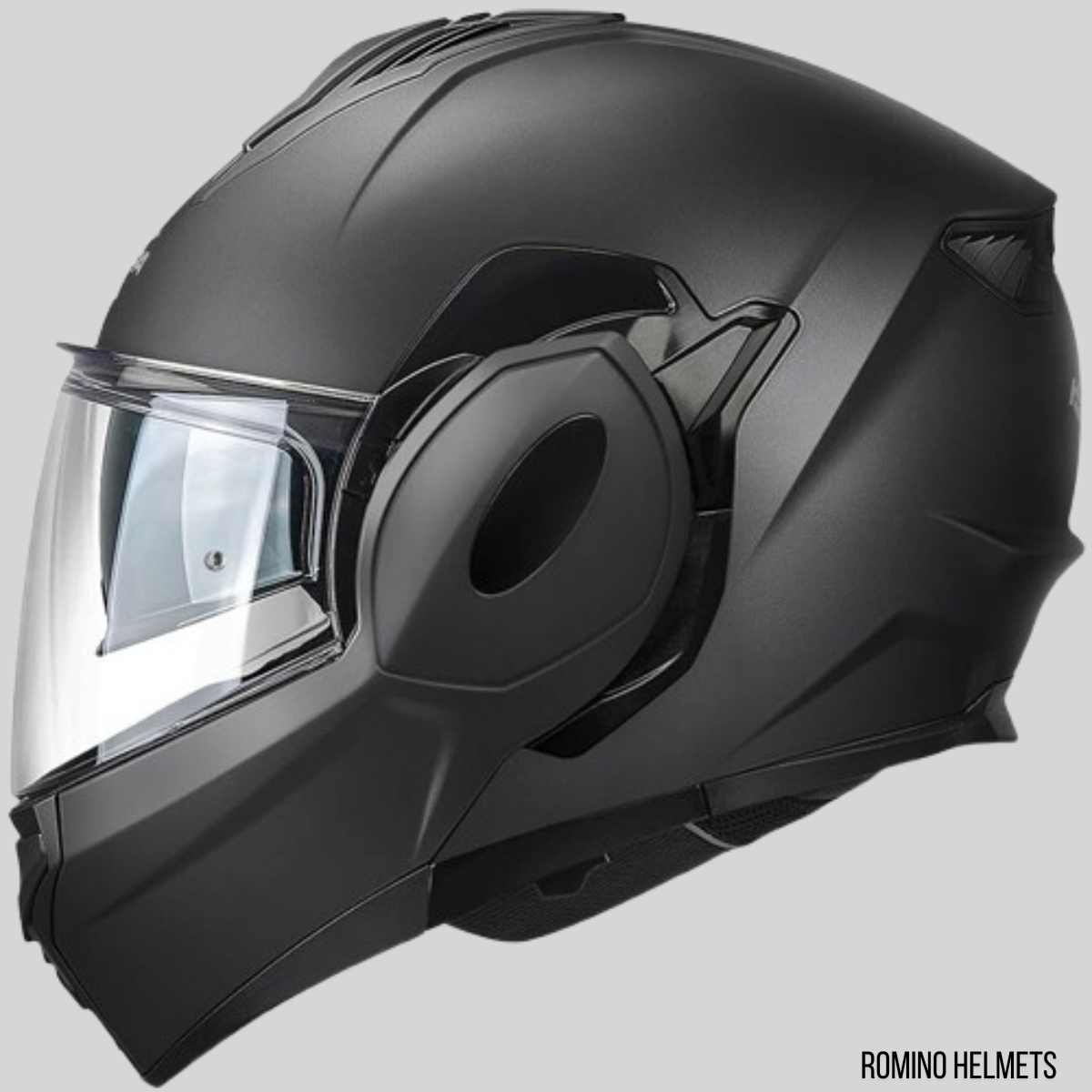 Casco Moto Modulare P/J Kappa KV55 Nero Opaco