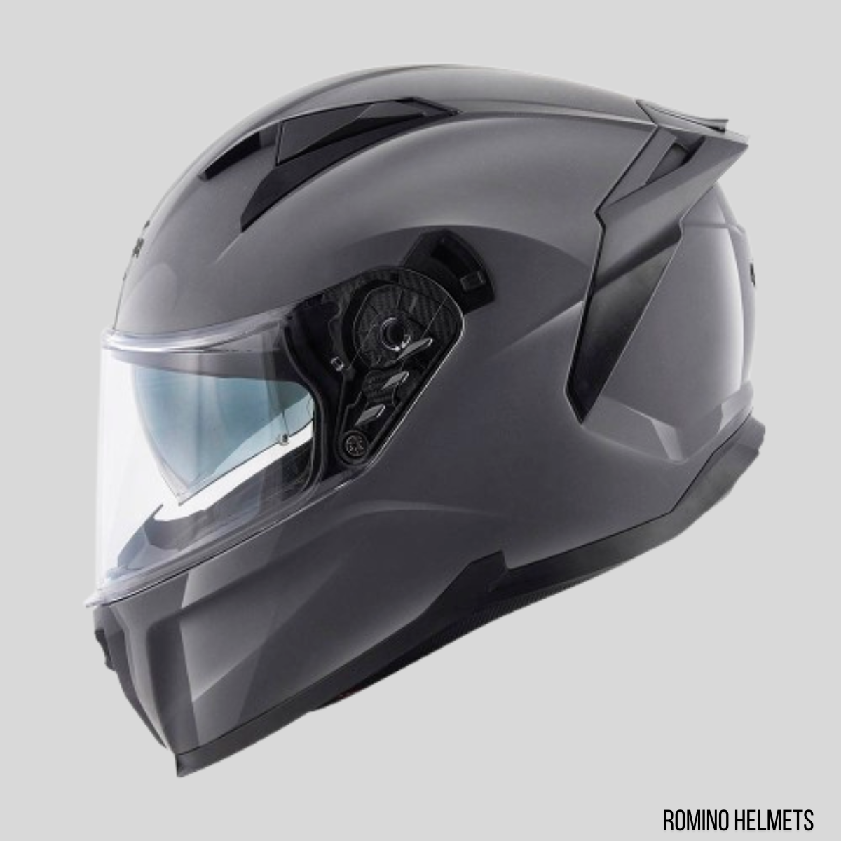 Casco Moto Integrale Kappa KV52 Grigio Lucido