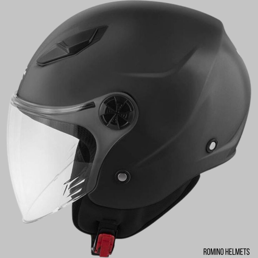 Casco Moto Jet Kappa KV61 Nero Opaco