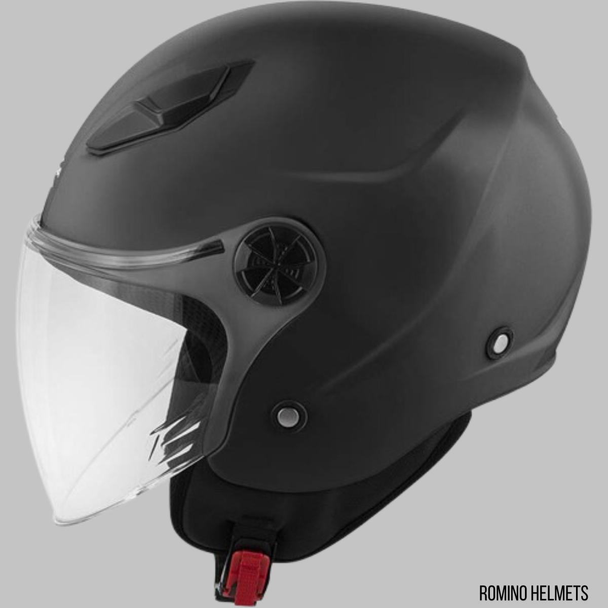 Casco Moto Jet Kappa KV61 Nero Opaco