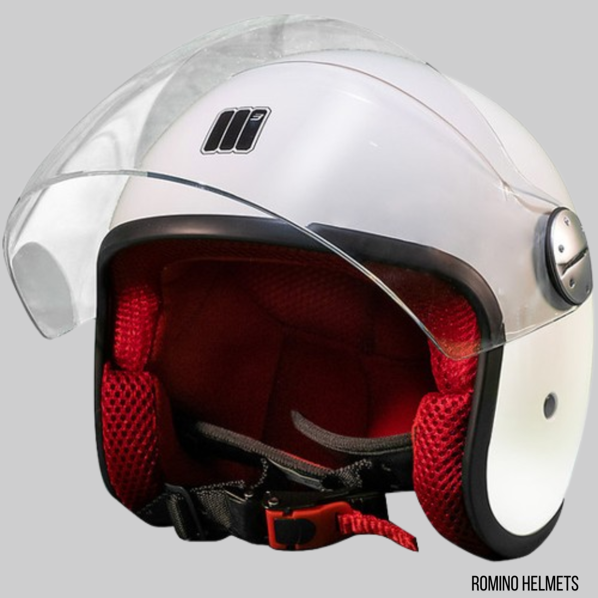 Casco  Motocubo Bambino brat Bianco