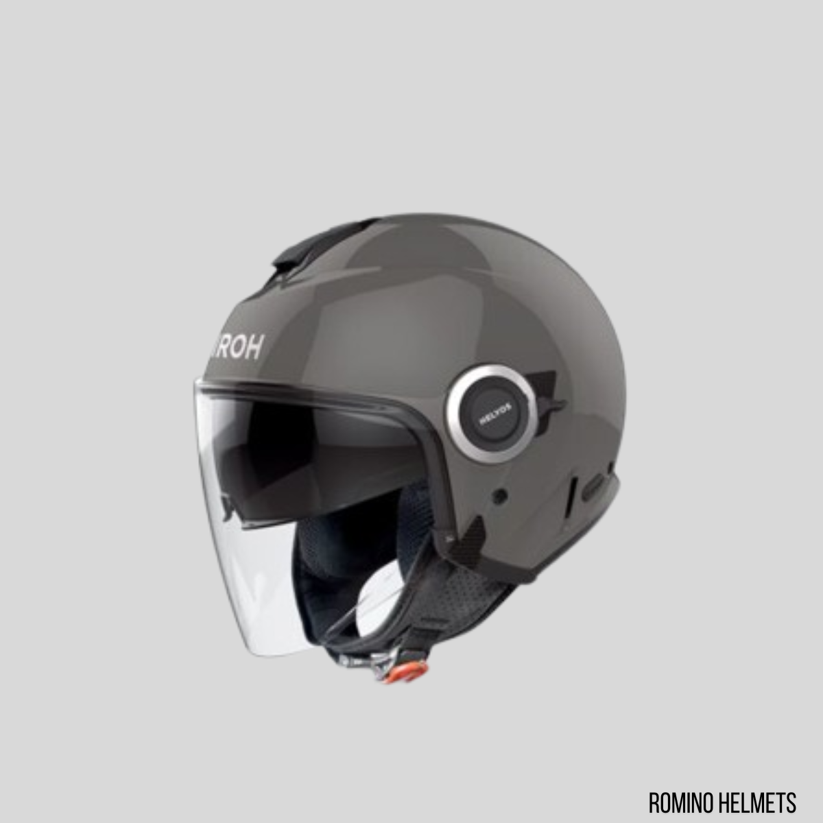 CASCO HELYOS COLOR DARK GREY GLOSS
