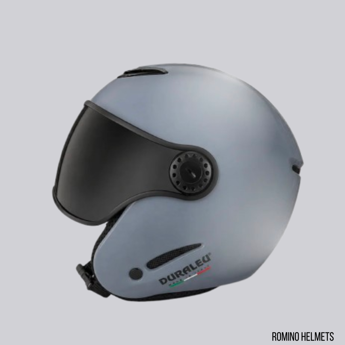 Casco Duraleu uso sportivo Nardo Grey LUCIDO