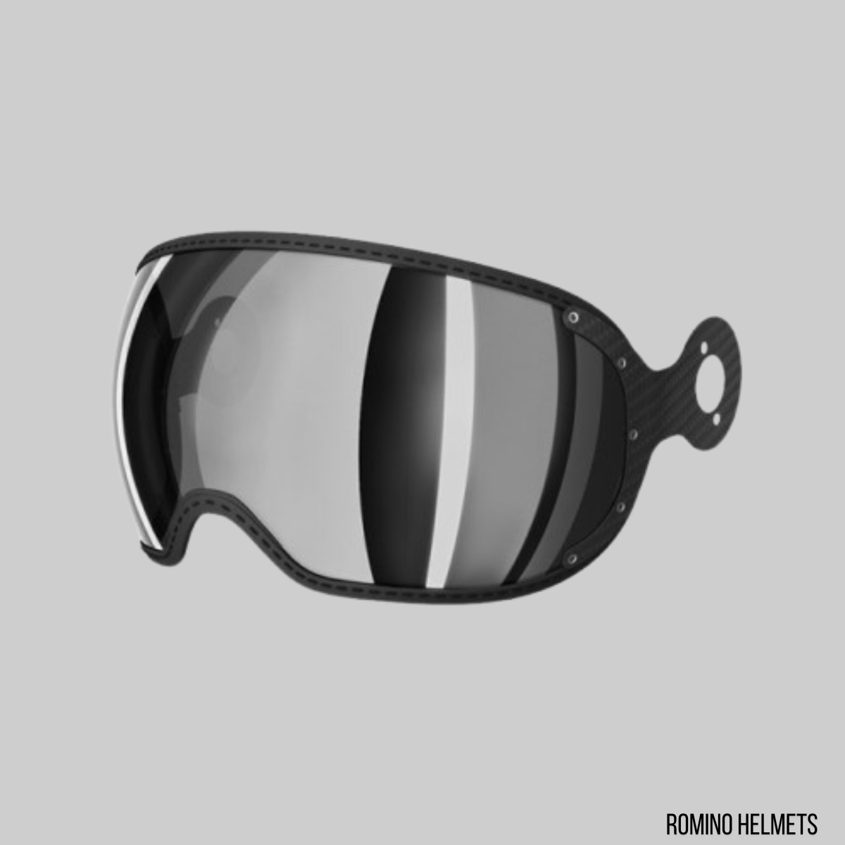 VISIERA MOMO  FGTR CLASSIC / EVO  E2206 - specchiata ARGENTO