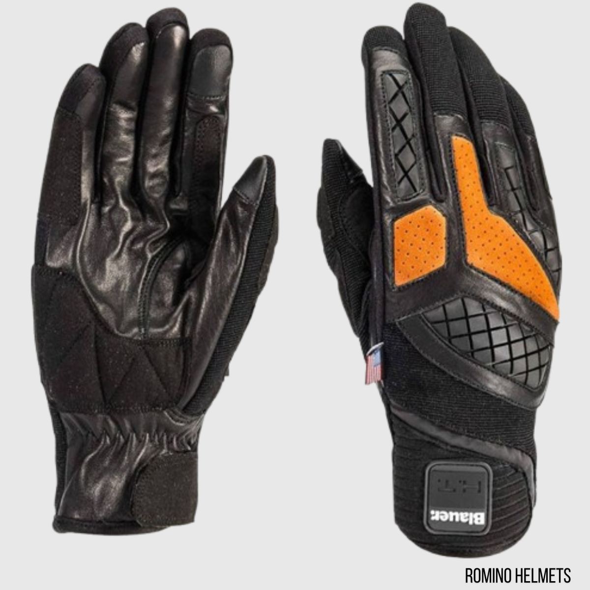 GUANTI URBAN SPORT  NERO/ARANCIO