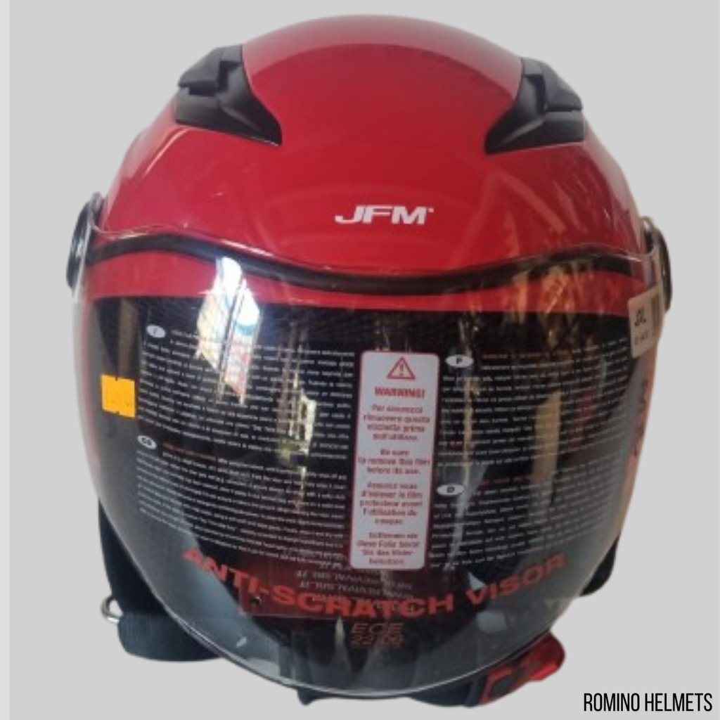 CASCO BABY JFM ROSSO LUCIDO