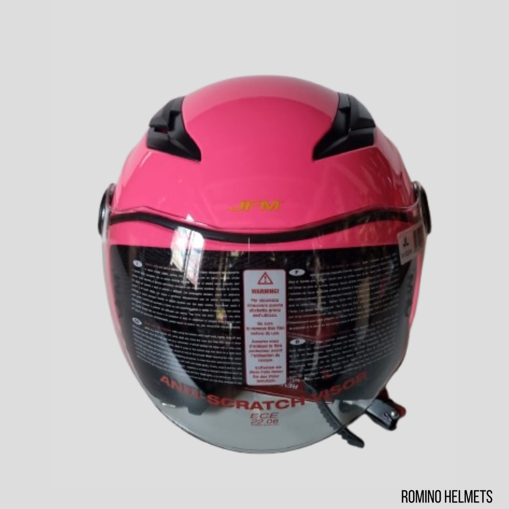CASCO BABY JFM ROSA FLUO LUCIDO