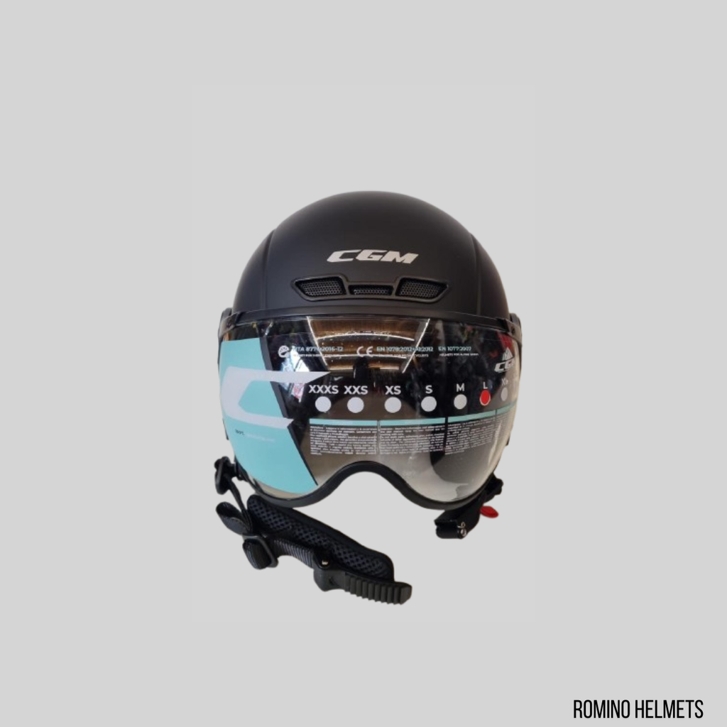 CASCO CGM NERO OPACO