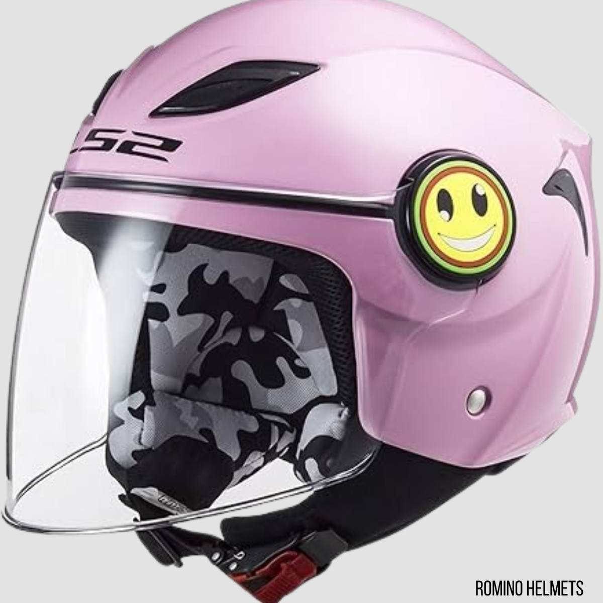 CASCO LS2 FUNNY ROSA LUCIDO
