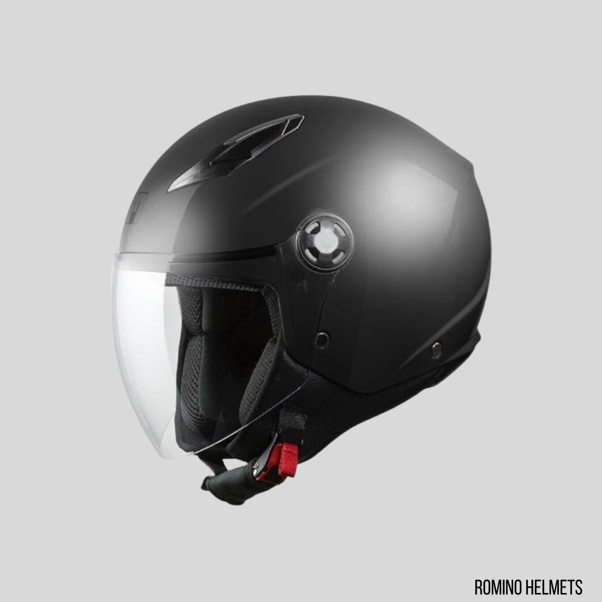 CASCO MPH STAR  NERO OPACO