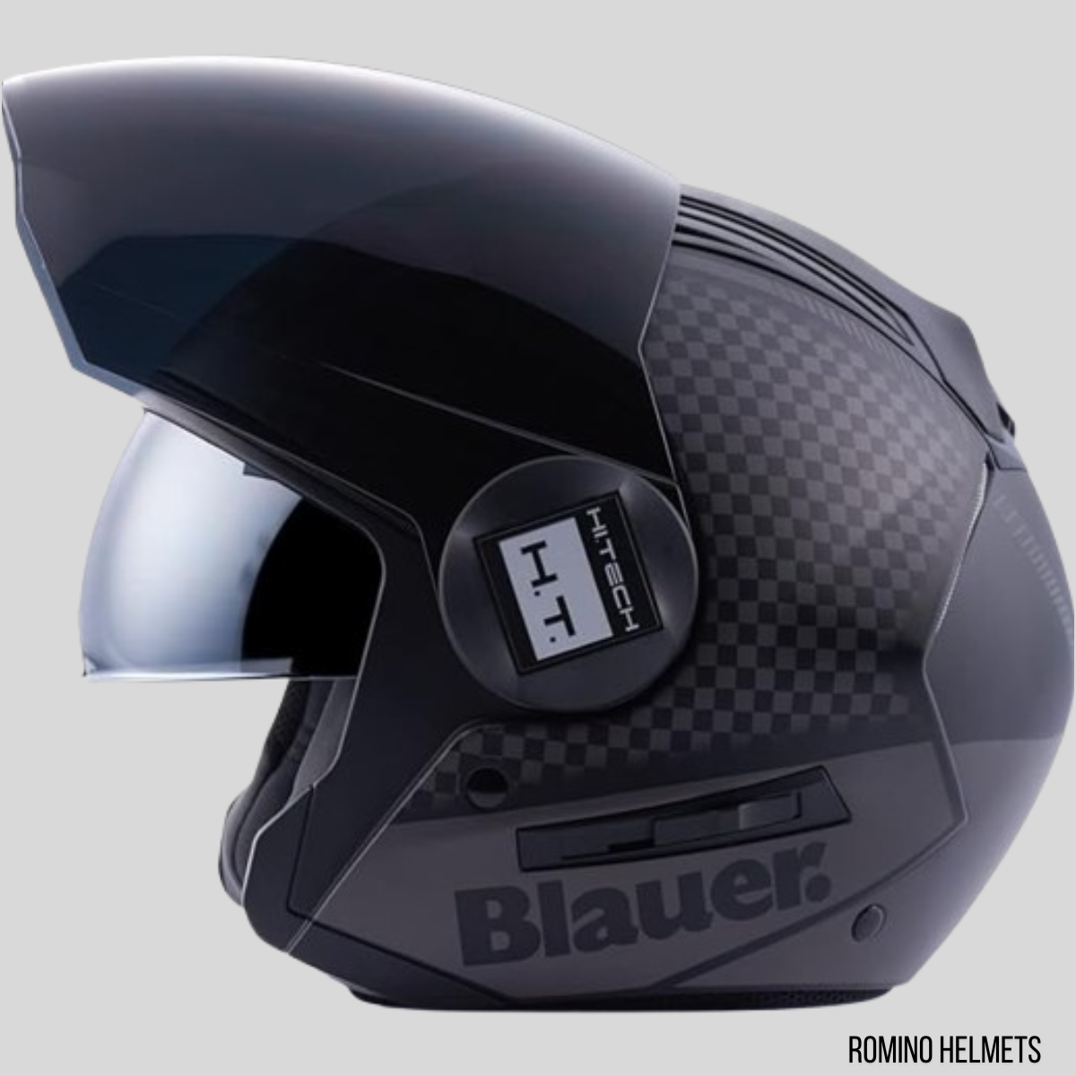 CASCO BLAUER REAL B NERO OPACO /TITANIO