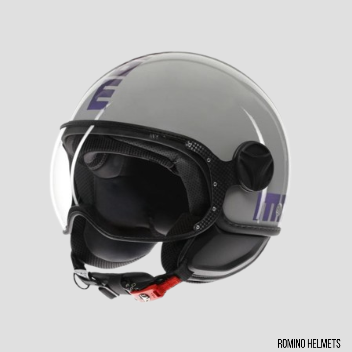 CASCO MOMO DESIGN FGTR CLASSIC FLIP BLU/FUCSIA