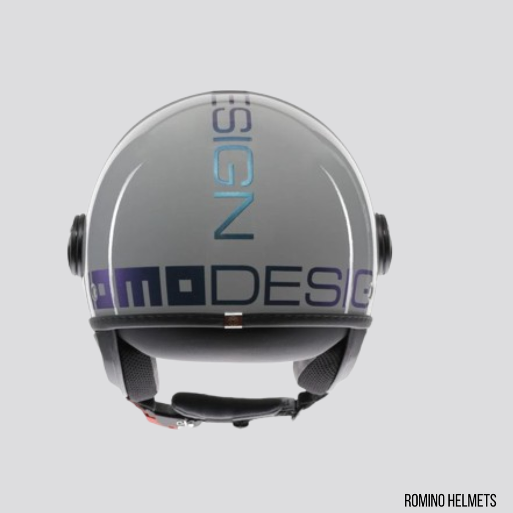 CASCO MOMO DESIGN FGTR CLASSIC FLIP BLU/FUCSIA