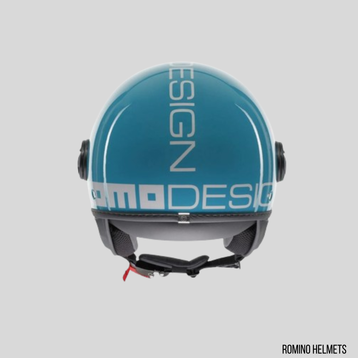 CASCO MOMO DESIGN FGTR CLASSIC CANDY BLU LAGO/BIANCO