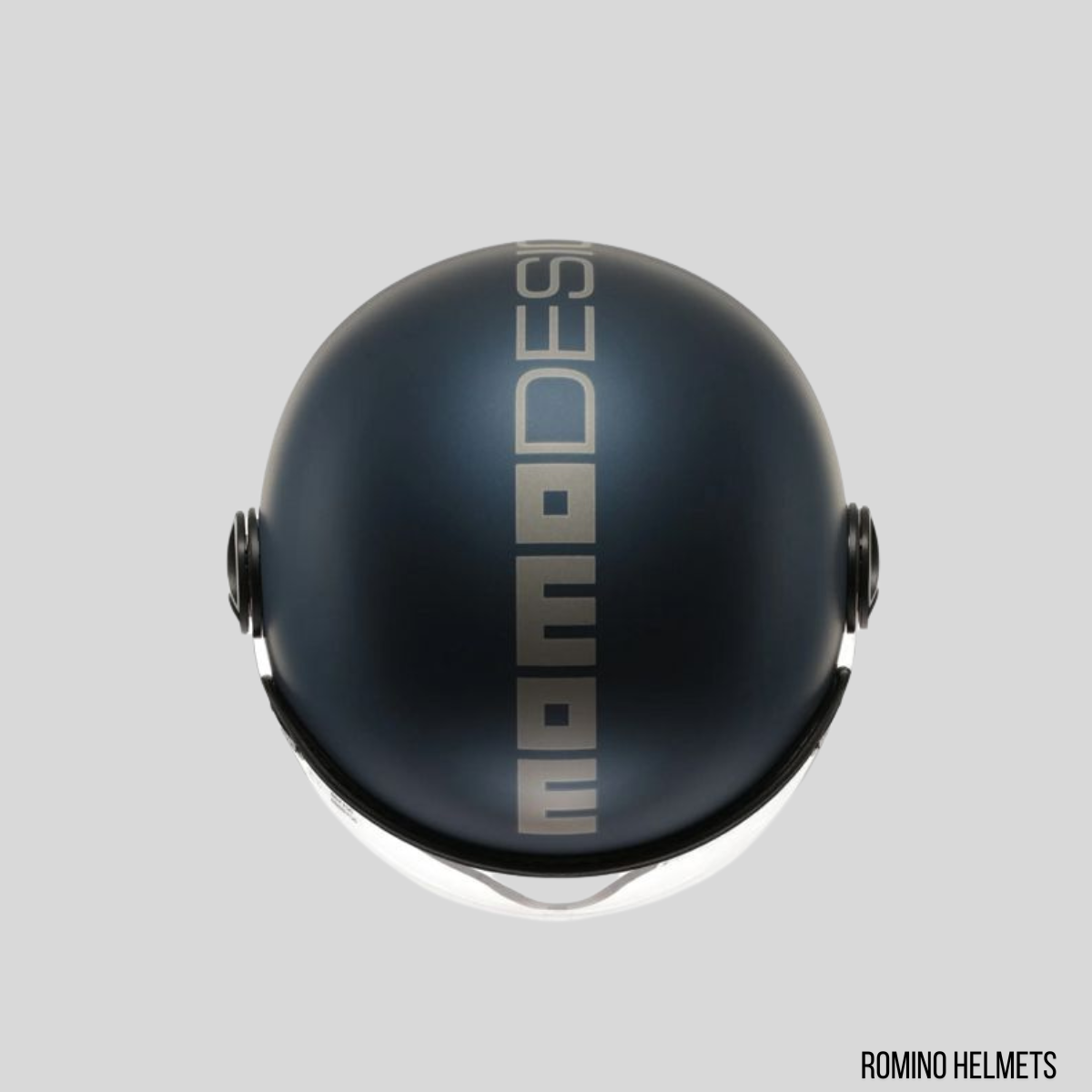 CASCO MOMO DESIGN FGTR EVO BLU AVIO/SILVER