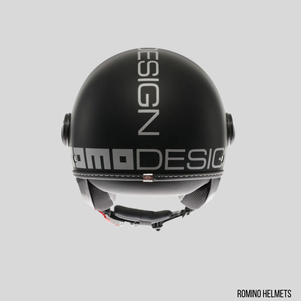 CASCO MOMO DESIGN FGTR EVO NERO OPACO/SILVER