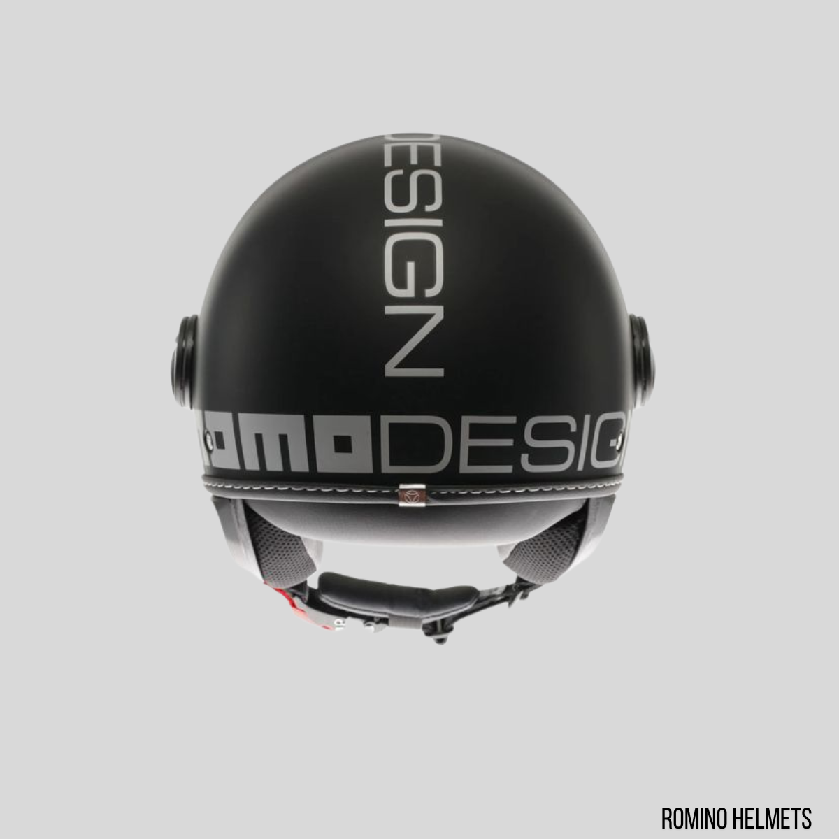 CASCO MOMO DESIGN FGTR EVO NERO OPACO/SILVER