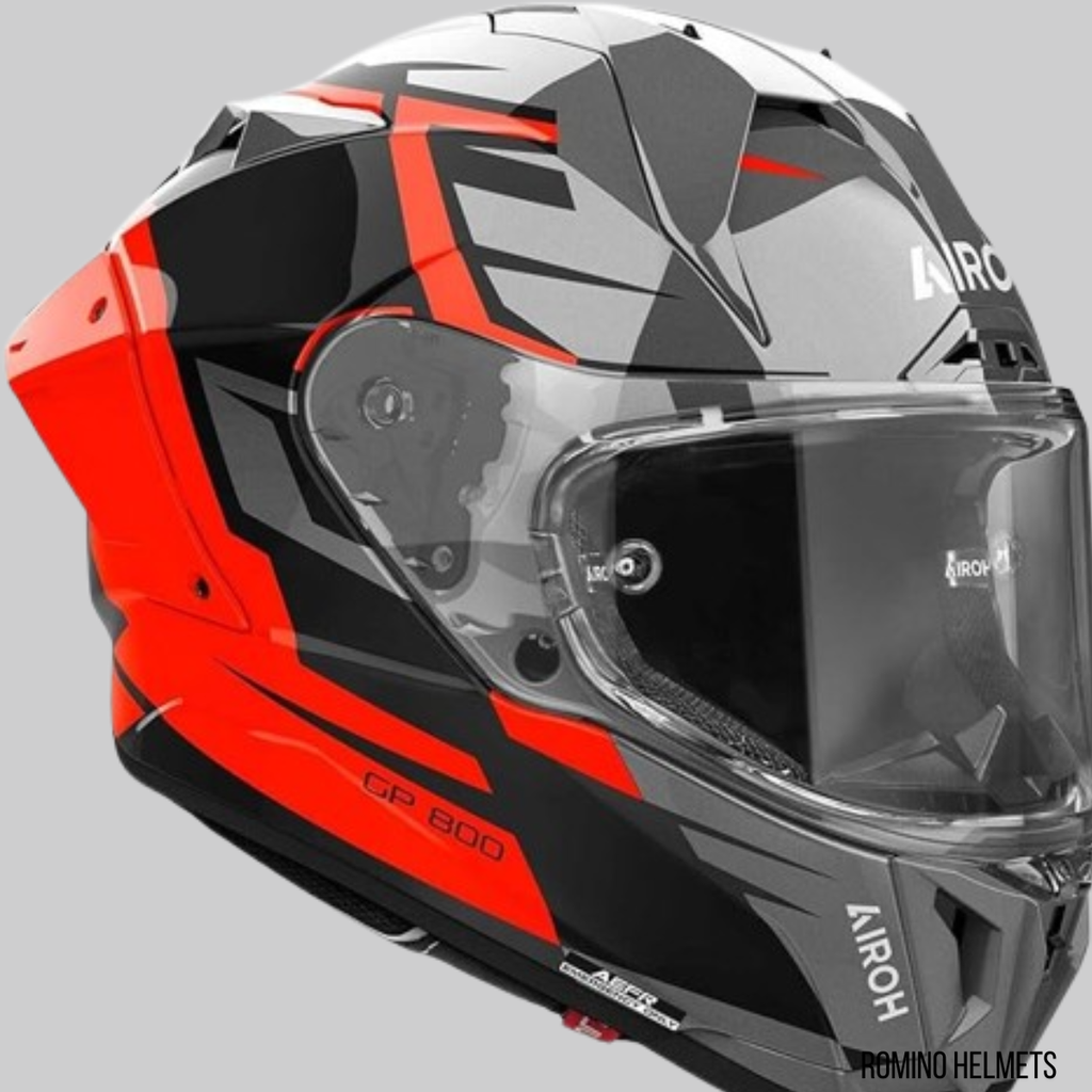 CASCO AIROH GP800 MASTER ORANGE GLOSS