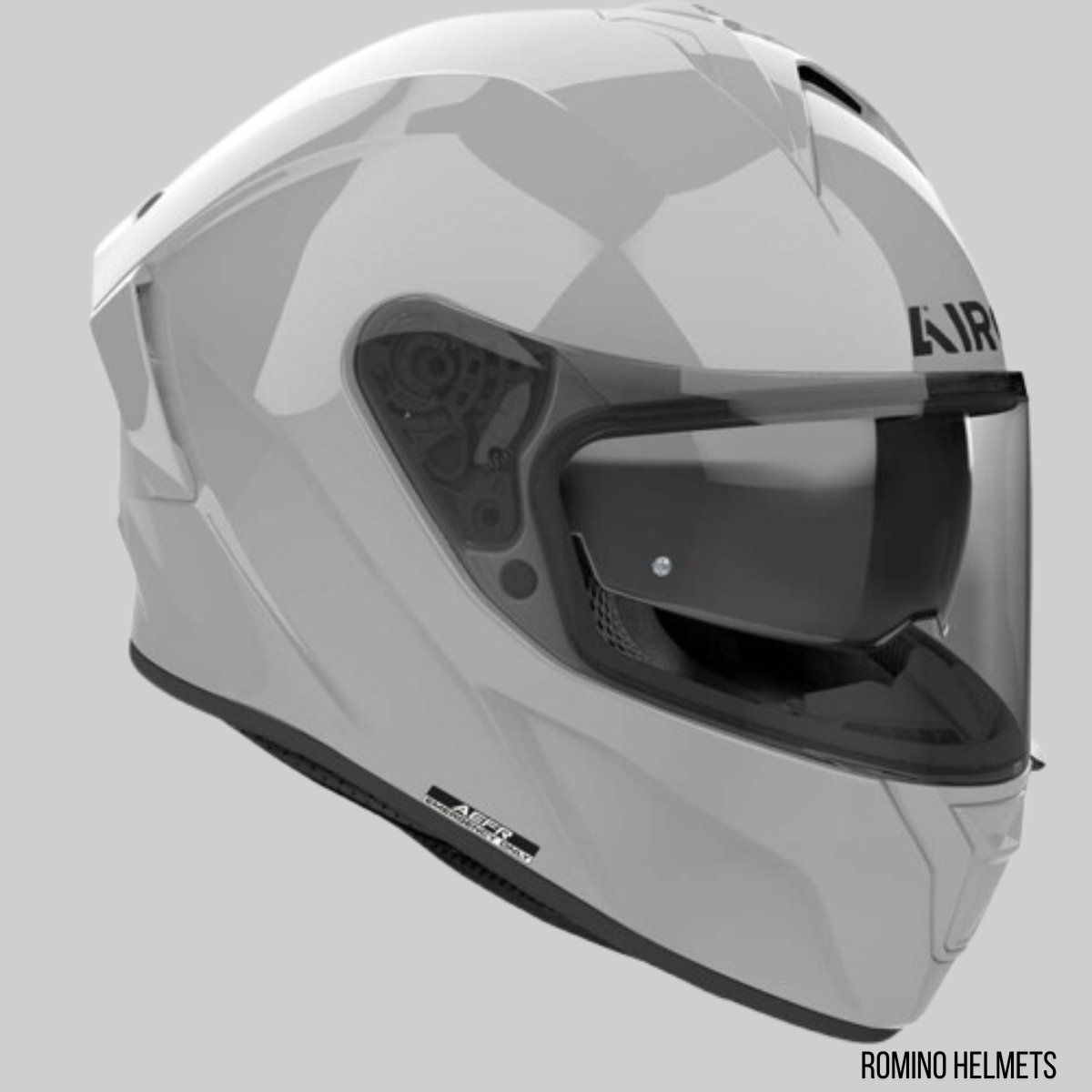 CASCO AIROH SPARK 2 COLOR CEMENT GREY GLOSS