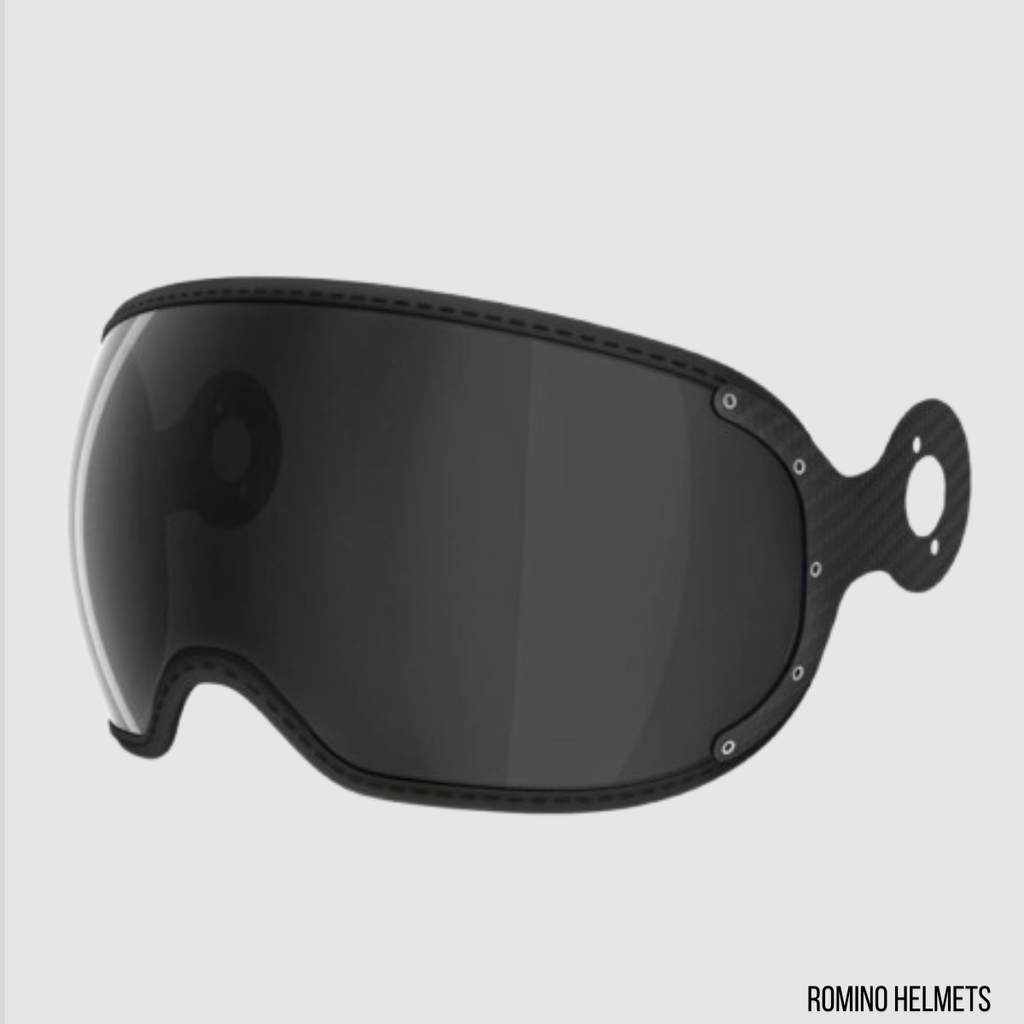 CASCO MOMO DESIGN FGTR BIANCO LUCIDO/NERO + VISIERA FUME