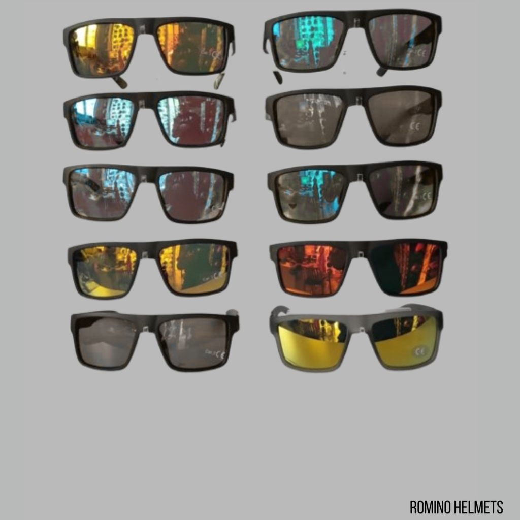 OCCHIALI A SPECCHIO MOTOCICLISTA