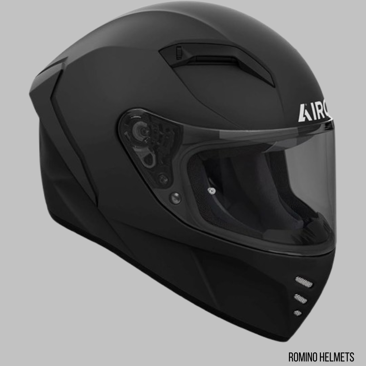 CASCO AIROH CONNOR COLOR BLACK MATT