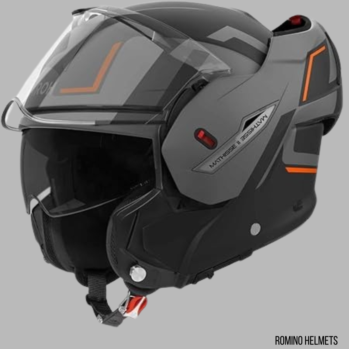 CASCO AIROH  MATHISSE II GENIUS ORANGE MATT