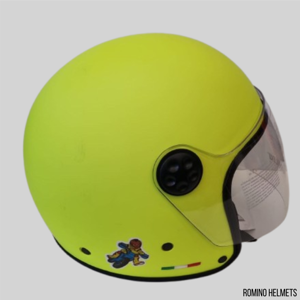 CASCO DURALEU LEO BIMBO GIALLO OPACO