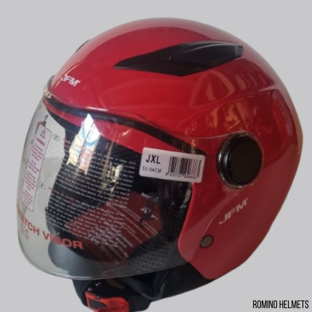 CASCO BABY JFM ROSSO LUCIDO