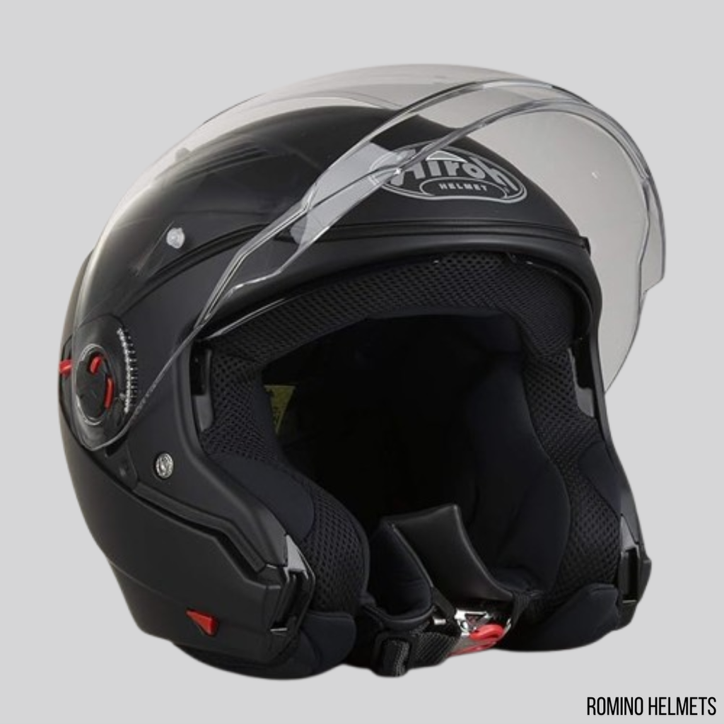 CASCO AIROH EXECUTIVE NERO OPACO