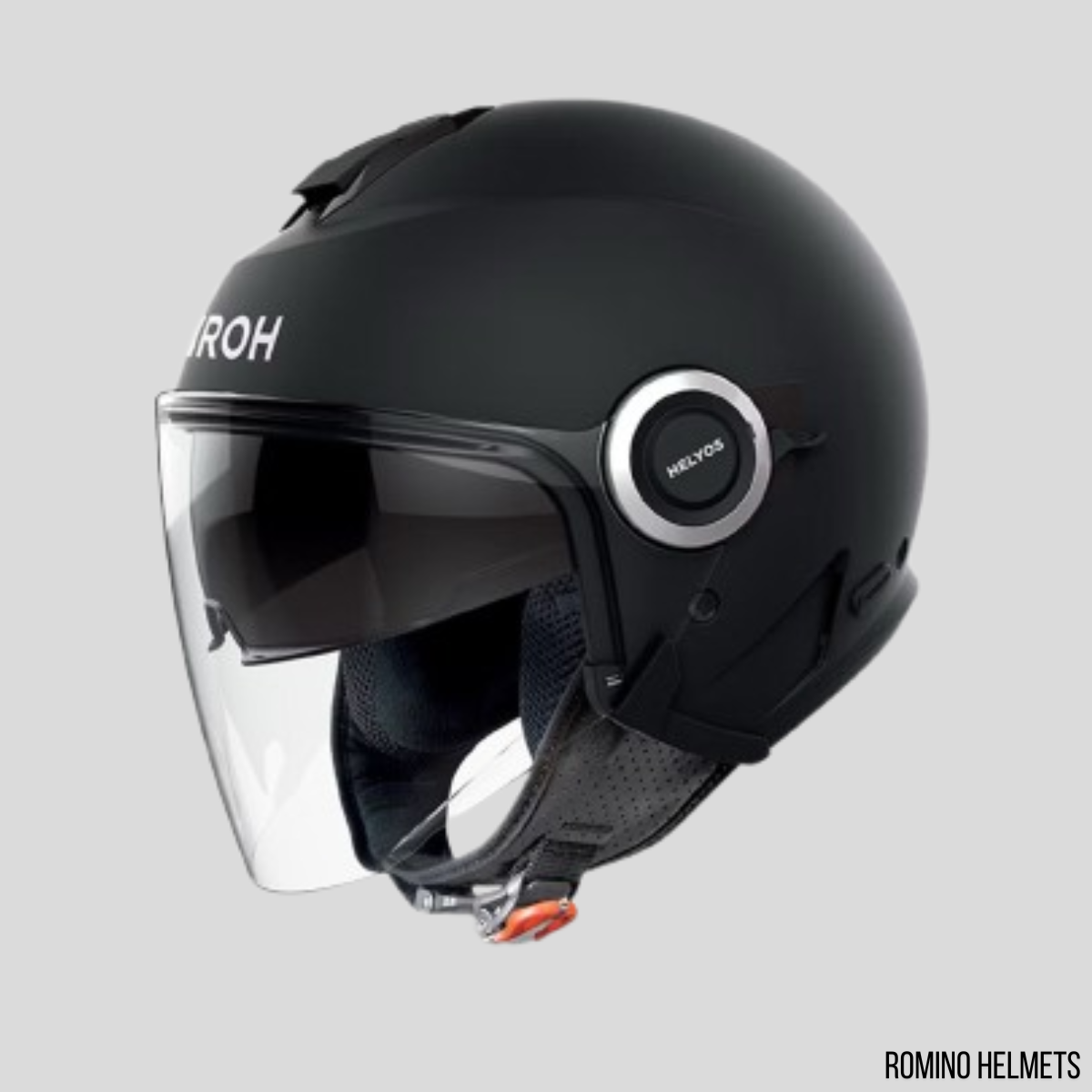 CASCO AIROH HELIOS NERO OPACO