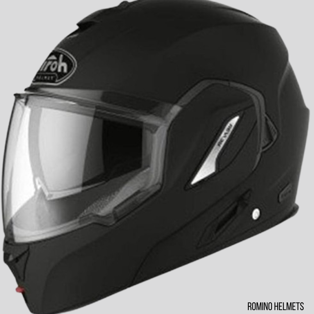 CASCO AIROH REV NERO OPACO