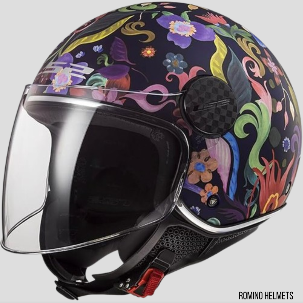 CASCO LS2 SPHERE LUX II BLOOM BLUE/PINK