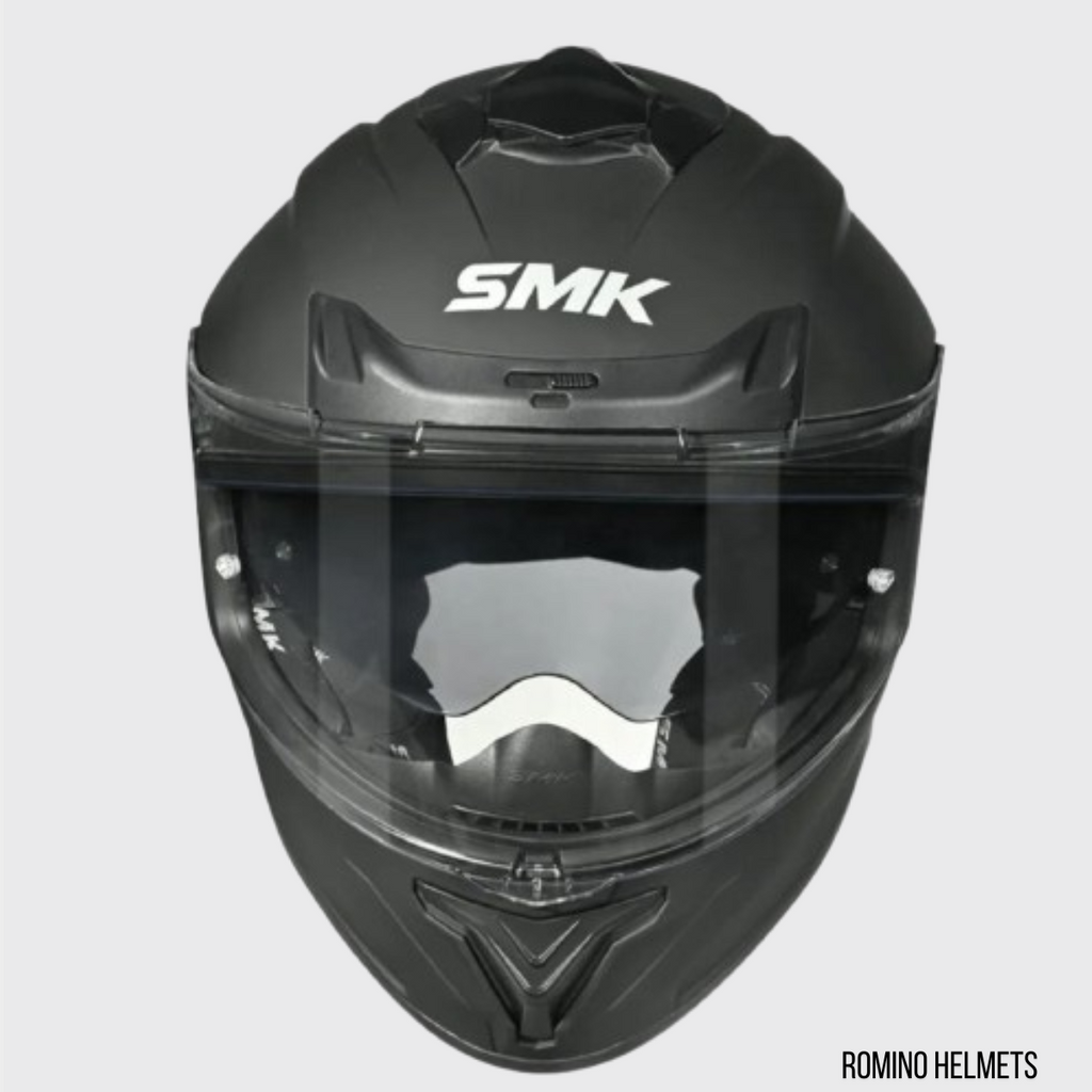 CASCO SMK TYPHOON SOLID BLACK MATT